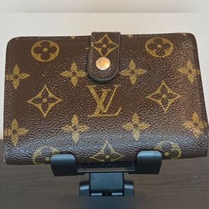 Louis Vuitton Monogram Kisslock Snap Wallet-Authenticated | Excellent Condition